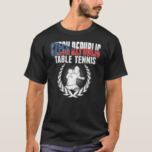 Tsjechië Tennis Tsjechische pingpong Suppo T-shirt