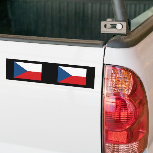 Tsjechië, Tsjechië Bumpersticker (Op Truck)