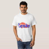 Tsjechië/Tsjechië T-Shirt (Voorkant volledig)