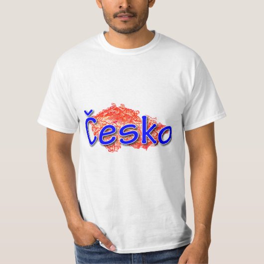 Tsjechië/Tsjechië T-Shirt (Voorkant)