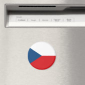Tsjechië Vlag CZ Magneet (Insitu (Vaatwasser))