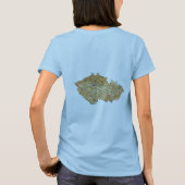 Tsjechië Vlag + Kaart + Tekst T-shirt (Achterkant)