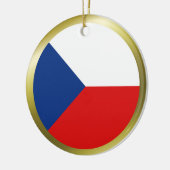 Tsjechië Vlag Ornament (Links)
