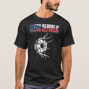 Tsjechië Voetbal in nettosteun Tsjechië F T-shirt
