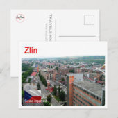 Tsjechië - Zlin - Briefkaart (Voorkant / Achterkant)