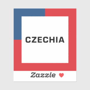 Tsjechisch 01A Sticker
