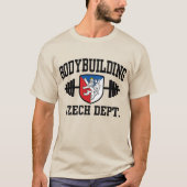 Tsjechisch Bodybuilding T-shirt (Voorkant)