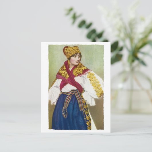 Tsjechisch Briefkaart (Staand voorkant)