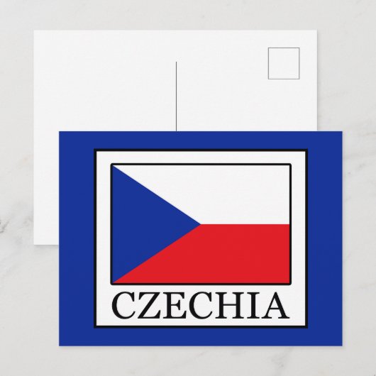 Tsjechisch Briefkaart (Voorkant / Achterkant)