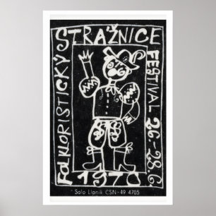 Tsjechisch Cultureel Festival 1970 - Luciferdoosje Poster