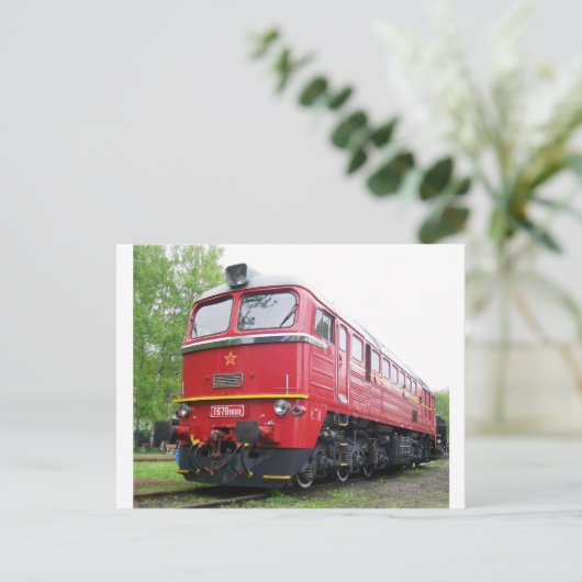 Tsjechisch Diesel Briefkaart (Staand voorkant)