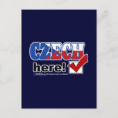 Tsjechisch hier (donker) briefkaart (Voorkant)