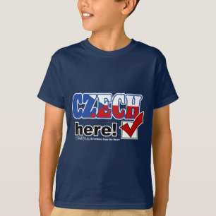 Tsjechisch hier (donker) t-shirt