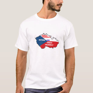 Tsjechisch jezelf t-shirt