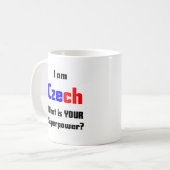 Tsjechisch Koffiemok (Voorkant links)