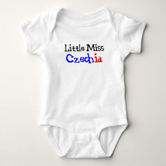 Tsjechisch Little Miss Romper (Voorkant)