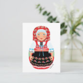 Tsjechisch Matryoshka Briefkaart (Staand voorkant)
