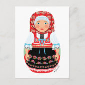 Tsjechisch Matryoshka Briefkaart (Voorkant)