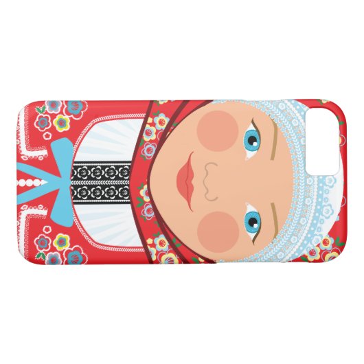 Tsjechisch Matryoshka Hoesje (Achterkant (Horizontaal))