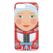 Tsjechisch Matryoshka Hoesje (Achterkant)