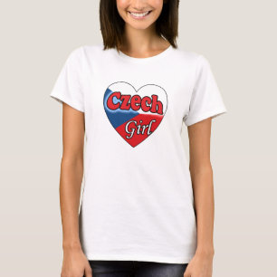 Tsjechisch meisje t-shirt