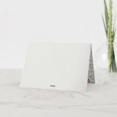 Tsjechisch Prettig kerstfeest & gelukkig nieuwjaar Feestdagen Kaart (Achterkant)