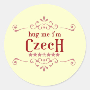 Tsjechisch Ronde Sticker