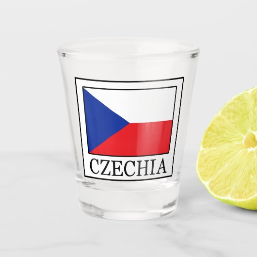 Tsjechisch Shot Glas (Voorkant)