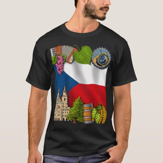 Tsjechisch T-shirt (Voorkant)
