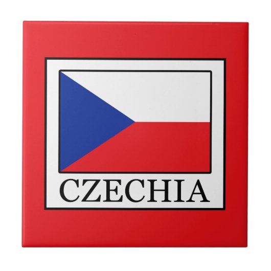 Tsjechisch Tegeltje (Voorkant)