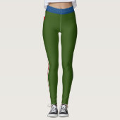 Tsjechisch-Tsjechische mode, fitness, sport Leggings (Voorkant)