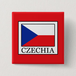 Tsjechisch Vierkante Button 5,1 Cm