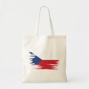 Tsjechisch Vlaggenpenseel Tote Bag
