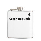 Tsjechisch voetbal heupfles (Voorkant)