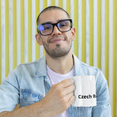 Tsjechisch voetbal koffiemok