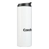 Tsjechisch voetbal thermosbeker (Gedraaid links)
