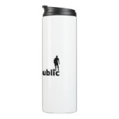 Tsjechisch voetbal thermosbeker (Geroteerd rechts)