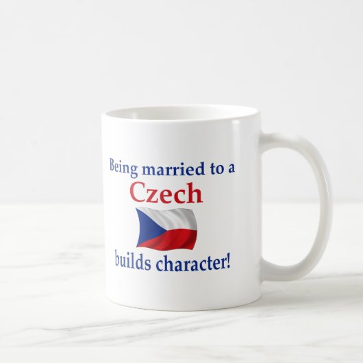 Tsjechische bouwstijlteken koffiemok (Rechts)