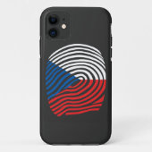 Tsjechische DNA Case-Mate iPhone Case (Achterkant)