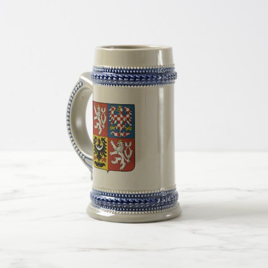 tsjechische embleem bierpul (Voorkant links)