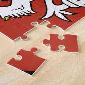 tsjechische embleem legpuzzel (Zijkant)