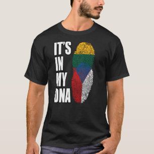 Tsjechische en Litouwse markering voor het erfgoed T-shirt
