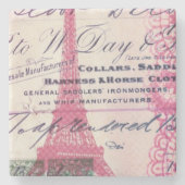 tsjechische franse schrijvers laten roze parijs ei stenen onderzetter (Voorkant)