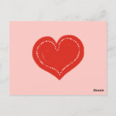 Tsjechische kerstkrans Briefkaart (Achterkant)