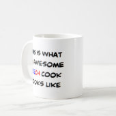 tsjechische kok , geweldige koffiemok (Voorkant links)