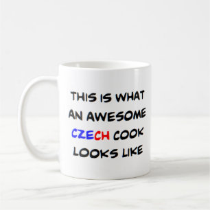 tsjechische kok , geweldige koffiemok
