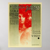  Tsjechische Kunstsalon expo Praag Poster (Voorkant)