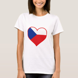 Tsjechische liefde t-shirt