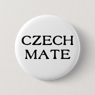 Tsjechische Mate Ronde Button 5,7 Cm