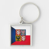 Tsjechische mode/sportfans sleutelhanger (Voorkant)